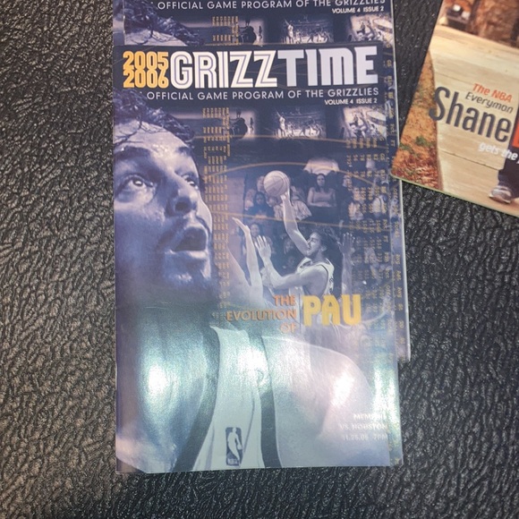🏀 Seven Memphis Grizzlies Early 2000’s Game Booklets Vintage + Rare 🏀 - Picture 3 of 9